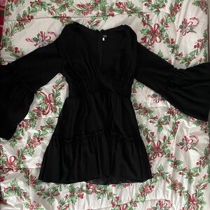 Elegant Black Women's Dress